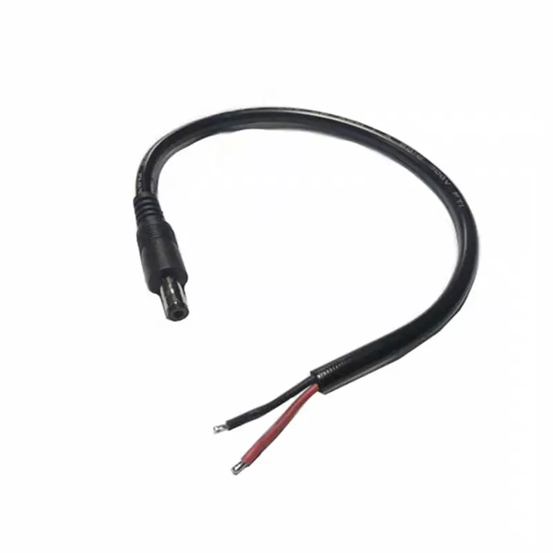 DC5521 UL2464 18AWG dual core wire harness