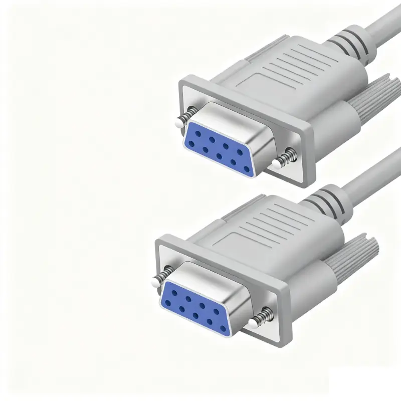 DB9 Female to Female Shielded Wire Harness